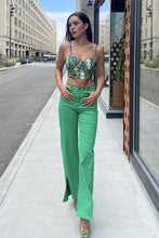 Load image into Gallery viewer, Front Slit Wide Leg Tencel Pants