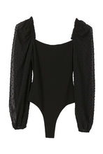 Load image into Gallery viewer, LS shirring sleeve bodysuit