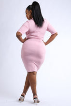 Load image into Gallery viewer, Rosie Plus Size Bodycon Dress