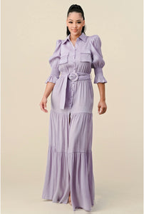 Lavender Serenade Maxi Dress