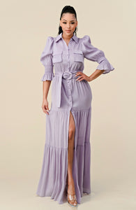Lavender Serenade Maxi Dress