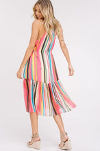 Load image into Gallery viewer, Rainbow Bright Stripe Dress